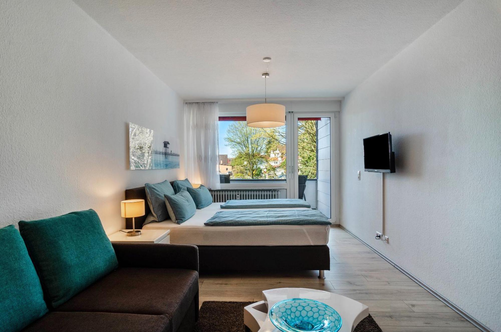 Ferienwohnung Am Weiher Meersburg Exterior foto